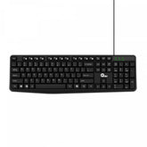 Kit De Teclado Y Mouse Qian Qkx-20603- Alambrico, Multimedia